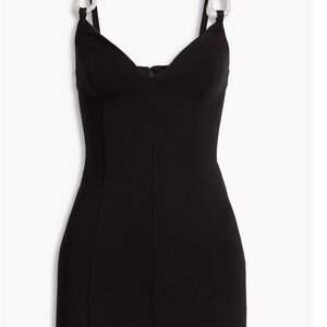 AREA Black Mini Dress